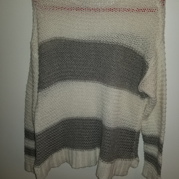 Oversized striped sweater - Picture 2 of 5